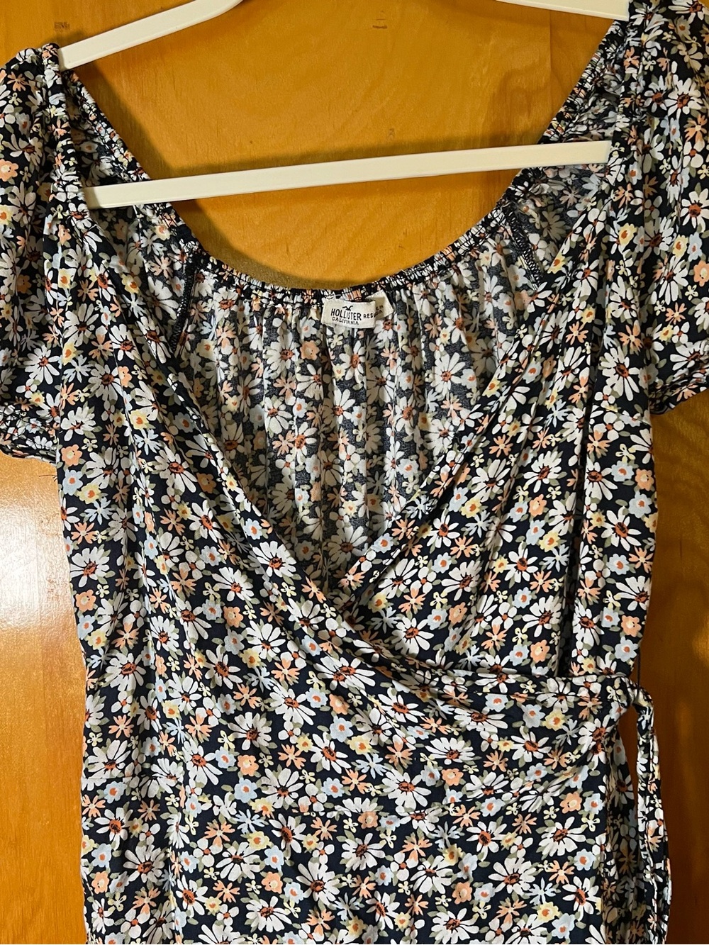 Hollister Women’s Floral Wrap Dress